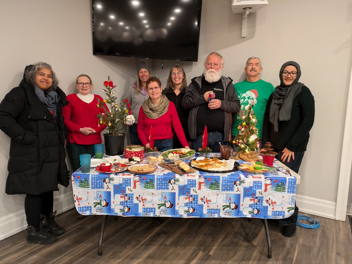 SustainMilton's tweet image. Sustainable Milton brought a very successful year to a light-hearted close, sharing homemade goodies and getting better acquainted with fellow Board members. Motto for 2025: #environmentfirst #solutionfocused #sustainablemilton