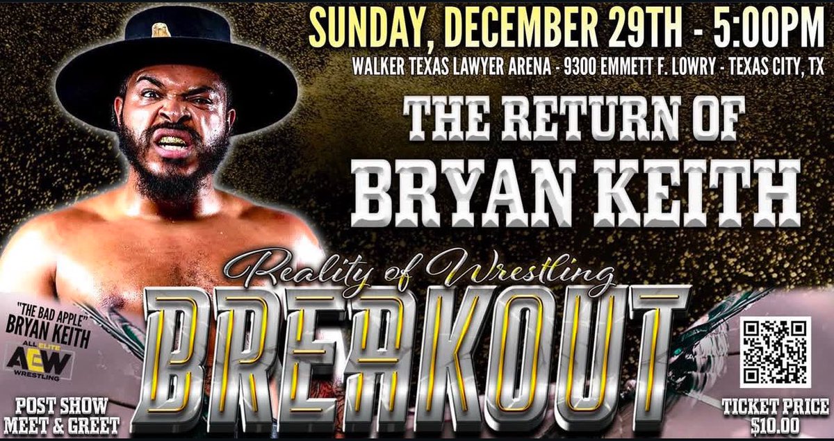 DailyOoze's tweet photo. Dec.29th at ROW is not your average Breakout show, definitely up’d the score with this card 😧 #ROWNATION
@TheOfficialROW https://t.co/XaN7rOMyaa