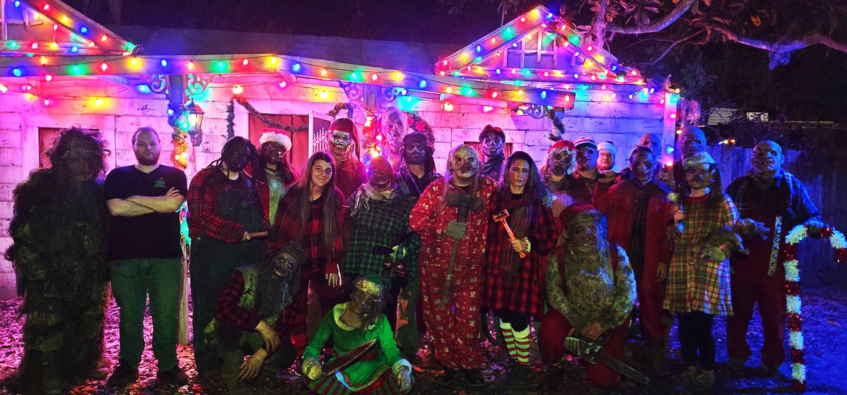 WOW!
Our 2024 Haunted Christmas was such a fun, unique holiday event. We appreciate those who gave us the opportunity to share our vision of Finn’s Christmas Nightmares with you. 
To our cast and crew, we appreciate you all bringing this event to life.