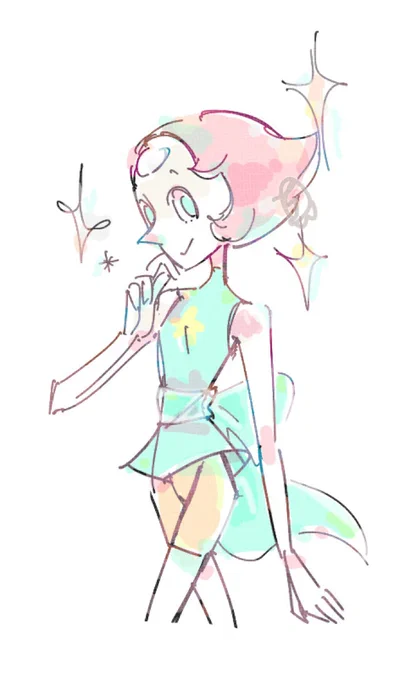 せっかくだからちょうちょで描いてた落書きもってきとこ 