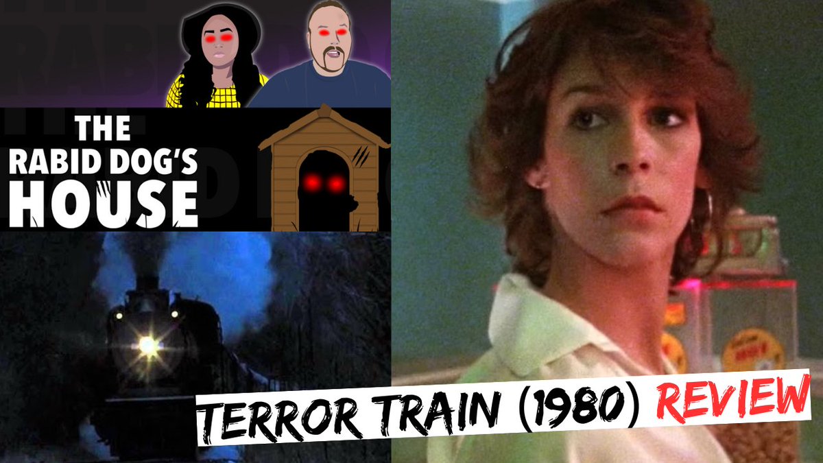 Filming tonight with <a href="/LovelyZena/">Zena 👑 // Real Queen of Horror</a> the next episode of The Rabid Dog's House! "Terror Train" is one of those titles everyone knows but seems to be rarely watched by new generations of horror. Let's fix that!