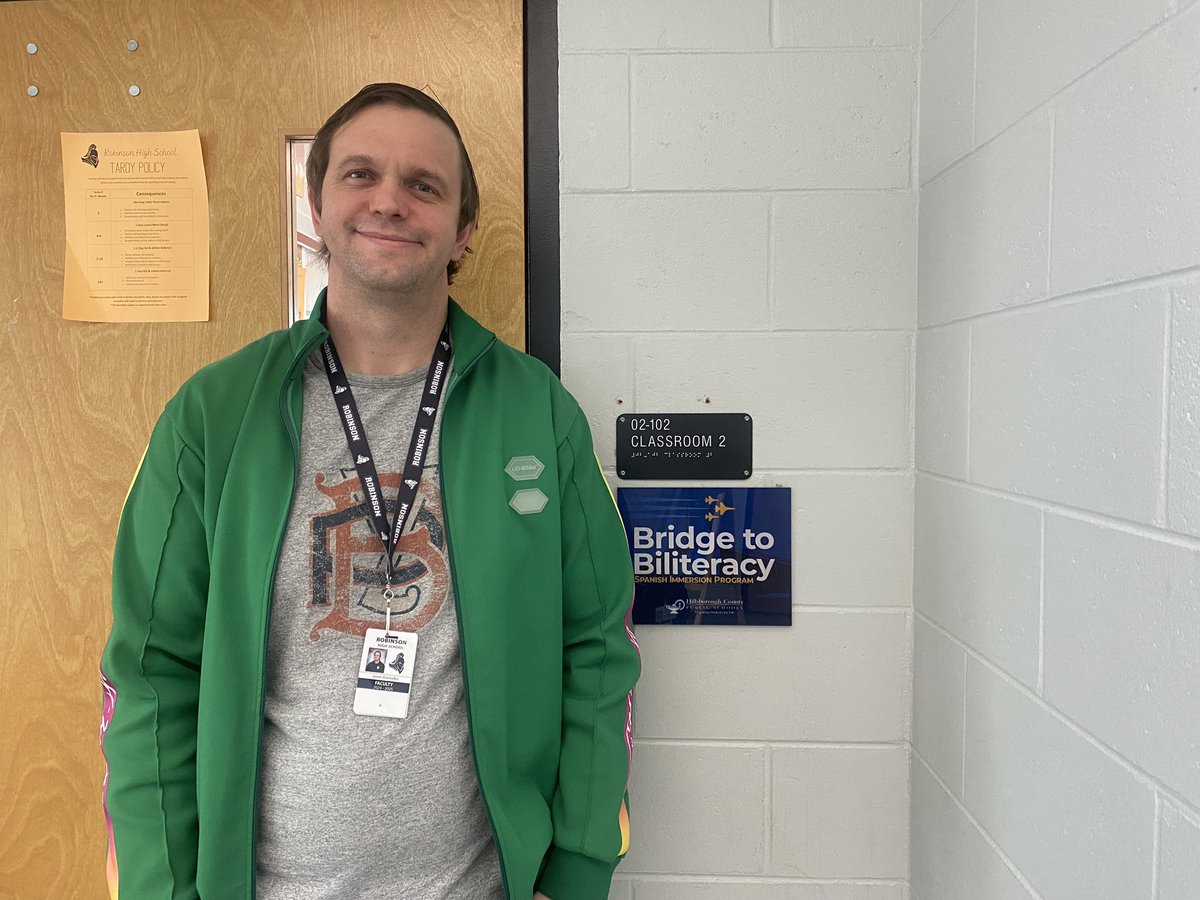 HCPS World and Dual Language (@hcpsworld_dual) on Twitter photo Exciting news at Robinson High! 🎉 Teachers in the Spanish Immersion program just received their Bridge to Biliteracy door signs, thanks to DoDEA support! 🌟 Proud to celebrate bilingualism, biliteracy, and cultural awareness. 🌍 <a href="/HcpsWorld/">Melissa Morgado</a> <a href="/dodeagrants/">DoDEA ETAC</a> <a href="/KristyPitts_ABC/">Kristy Pitts</a> Exciting news at Robinson High! 🎉 Teachers in the Spanish Immersion program just received their Bridge to Biliteracy door signs, thanks to DoDEA support! 🌟 Proud to celebrate bilingualism, biliteracy, and cultural awareness. 🌍 <a href="/HcpsWorld/">Melissa Morgado</a> <a href="/dodeagrants/">DoDEA ETAC</a> <a href="/KristyPitts_ABC/">Kristy Pitts</a>