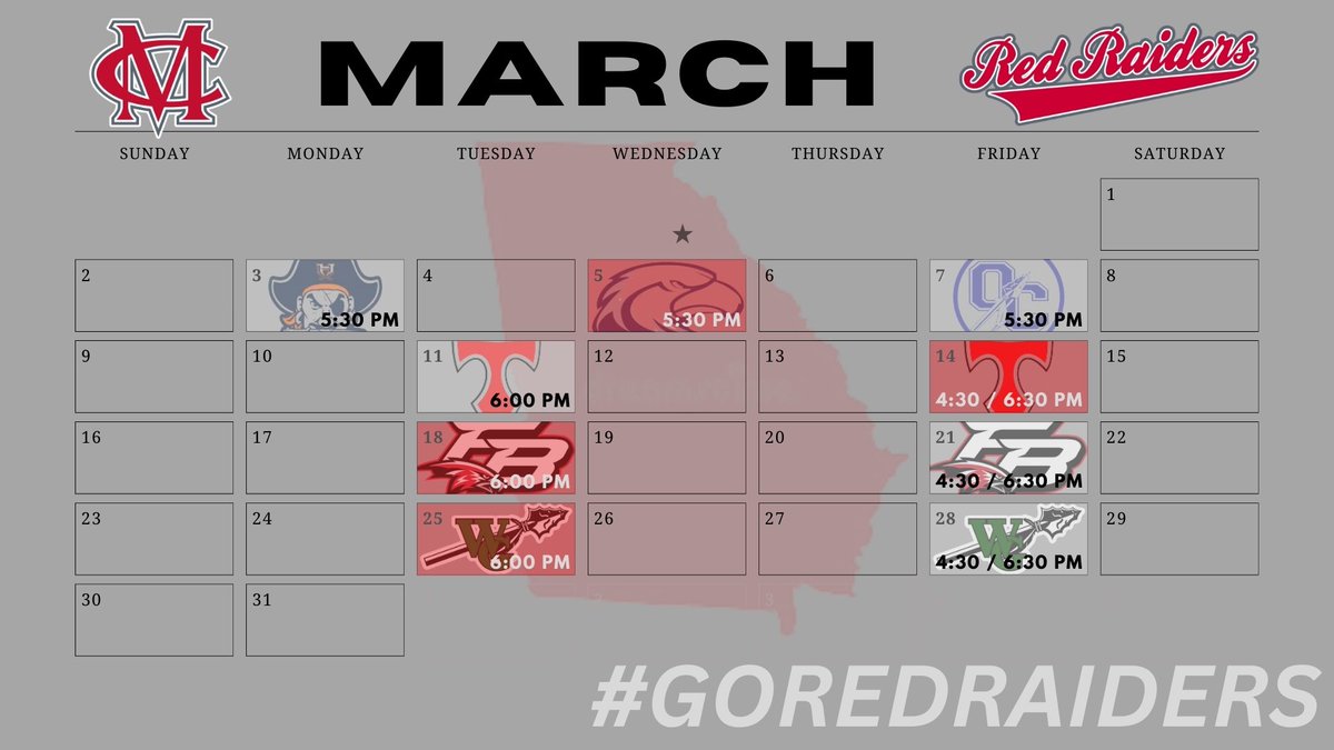 MCHS_BSBL's tweet photo. Here we go! 🗓️🖋️

#DefendDanielsville | #GoRedRaiders https://t.co/RWuk9qjbCk