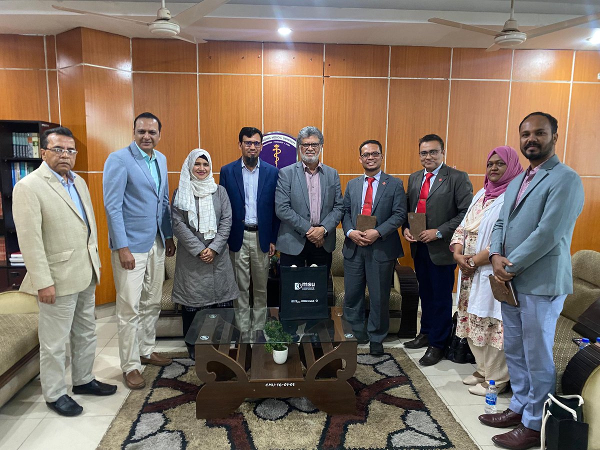 MSU_iCARE's tweet photo. Visited Institute of Community Ophthalmology and Research Centres in Bangladesh for future collaboration.
@MSUmalaysia 
@MSU_iCARE 
@MSUmalaysiaFHLS 
@researchMSU 
@MohdShukriYajid https://t.co/KqKiLcc78I