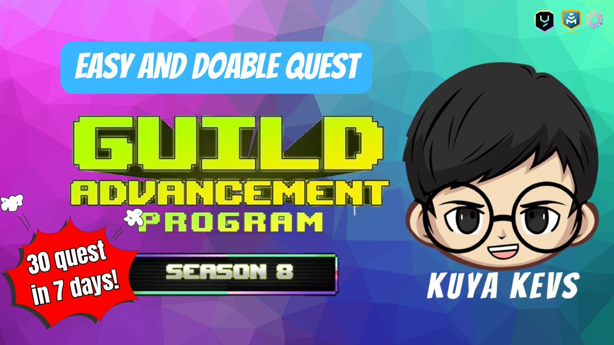 kuyakevs5's tweet photo. EASY AND DOABLE QUEST for @YieldGuild GAP Season 8!

Disclaimer:  Yung iba dyan may kaskas, kung ayaw mo gumastos, edi dont.

Disclaimer uli: Madali matapos ung ibang quest dyan pag may guild ka, kaya sali ka sa @sandometaverse, tutulungan  ka namin!

https://t.co/vs2e1jrWeO https://t.co/Fx85p4NkS9