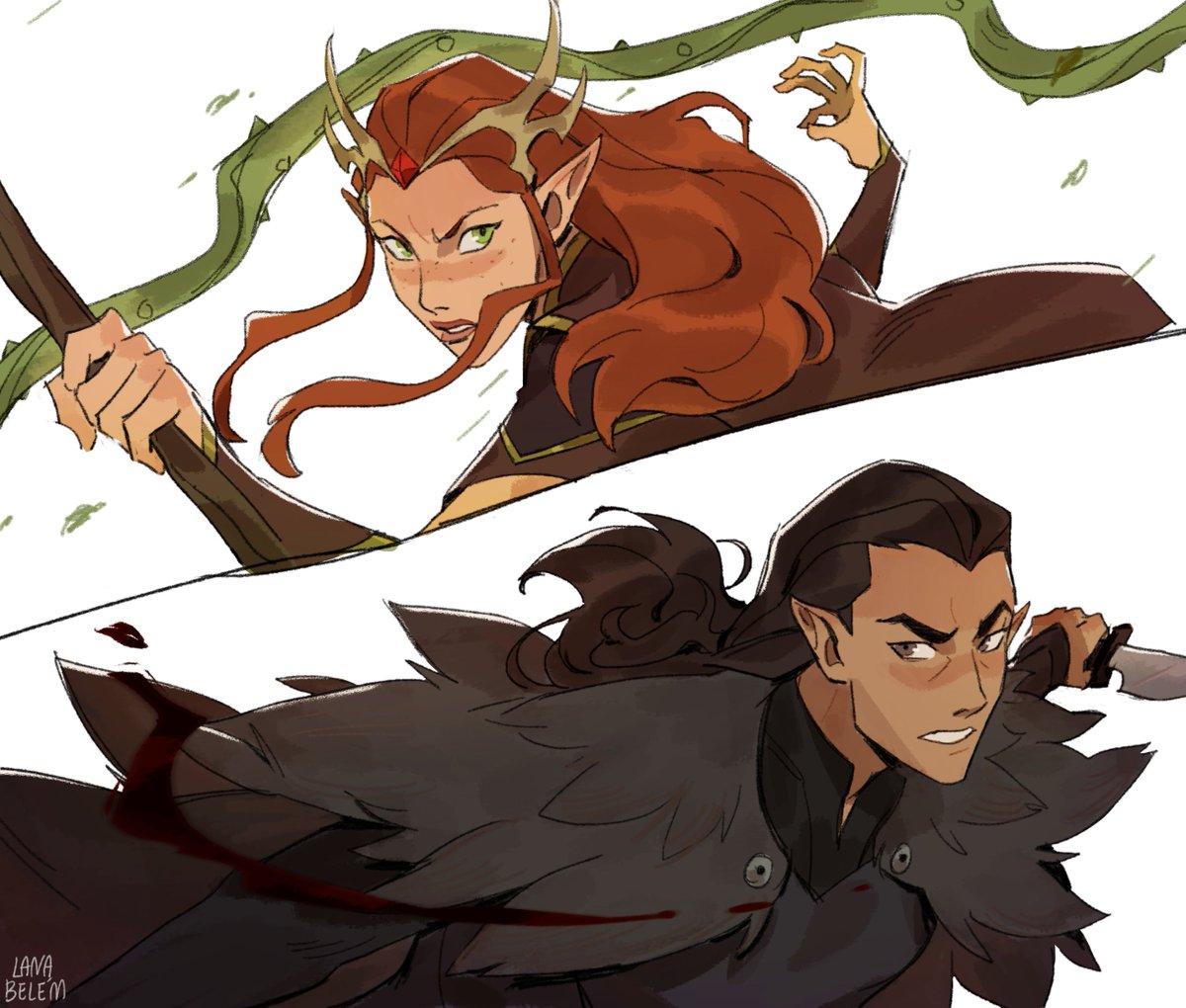 lana_belem's tweet photo. i love them your honor 🍃🗡️
#thelegendofvoxmachina https://t.co/NNtlEbbIZi
