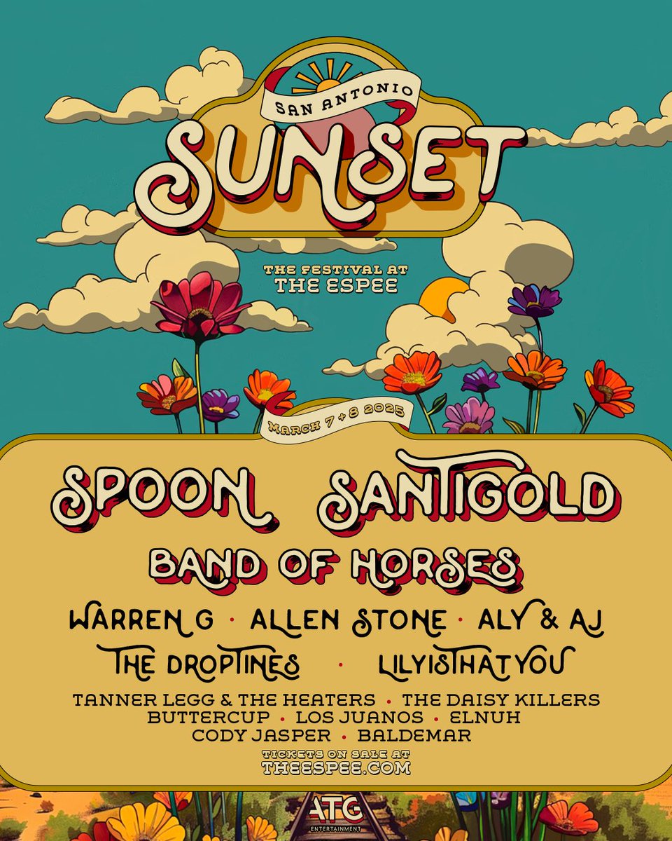 San Antonio,TX! Come see me at Sunset Festival on March 8! Presale tix avail today on FAN CLUB. Link in bio.