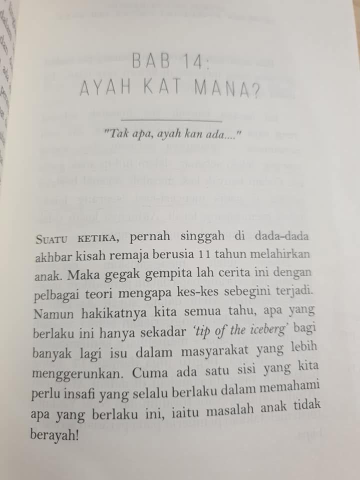 n_azzurajafri's tweet photo. 1) Psikologi si Kecil @DrRozanizam 
https://t.co/IkXIpDRhZ0

Penulis merupakan psikiatris kanak-kanak dan remaja. Buku ni sangatlah praktikal dalam tips-tips yang dikongsi

Bantu parents faham perspektif anak dan muhasabah diri sebagai parents dalam menjalankan tanggungjawab https://t.co/S429OlOemX