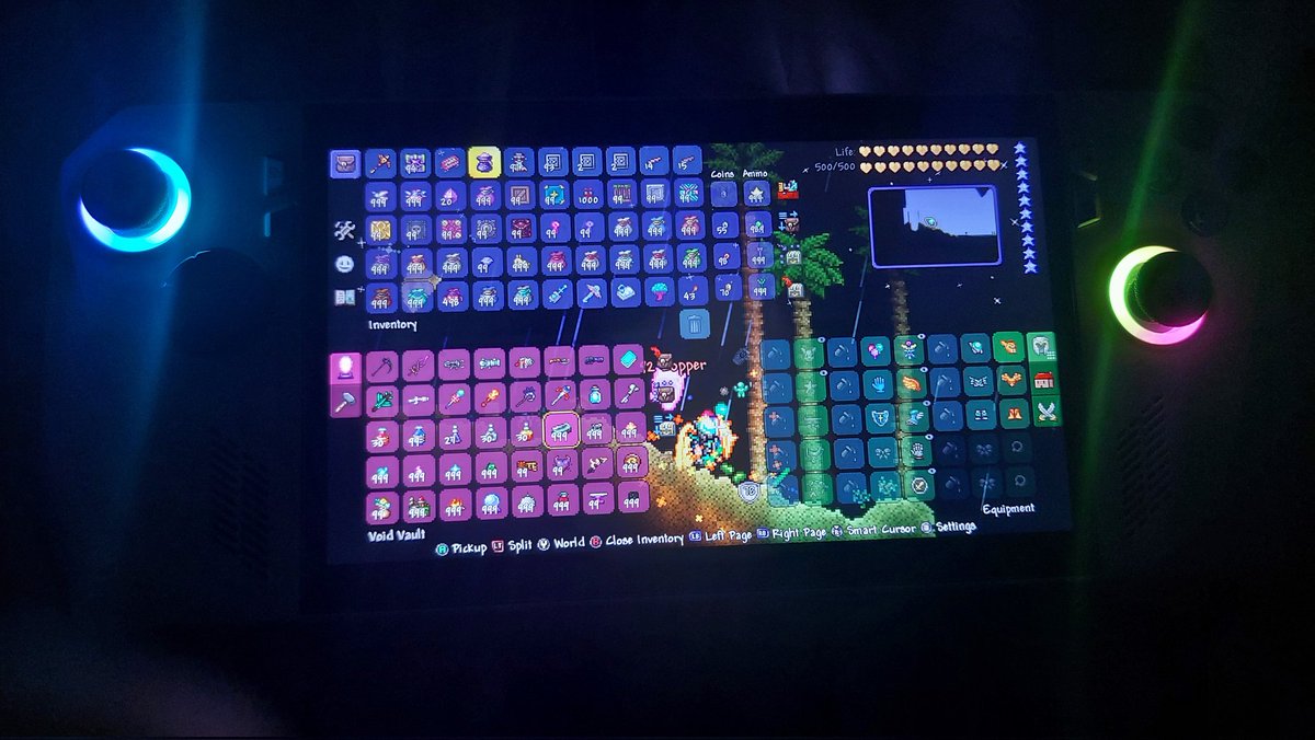 Superfudge247's tweet photo. @xbox Cloud Gaming is sooo sick on the ROG Ally! @ASUS_ROGUK @Terraria_Logic #Terraria https://t.co/VGwBCsm6se