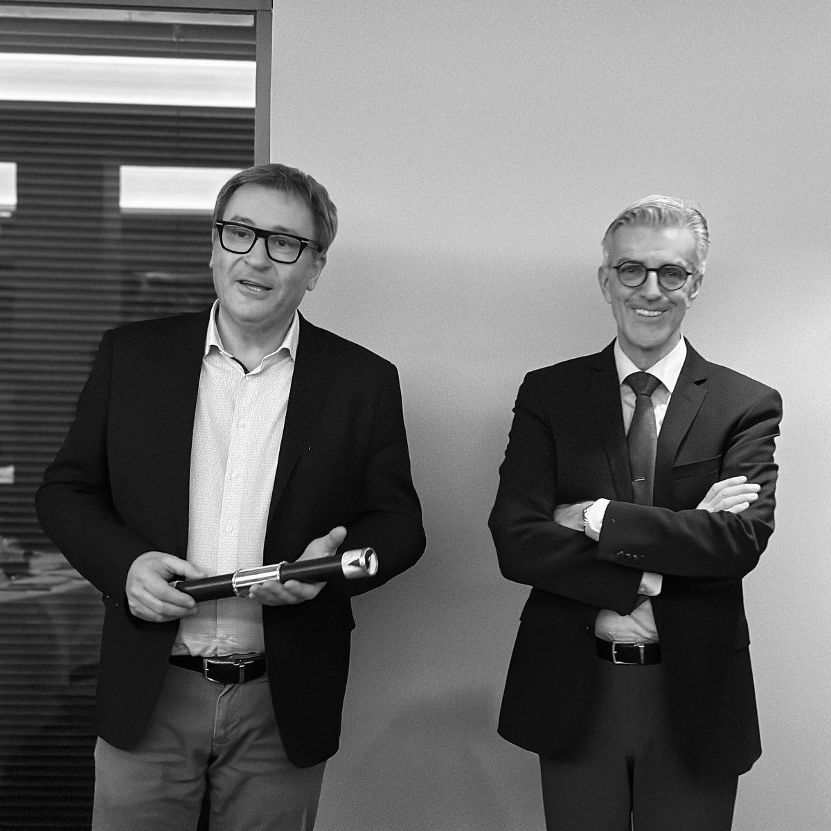 Ce mardi 17 décembre 2024, a eu lieu le passage de bâton entre le bâtonnier en exercice Patrick Mouchet et le Bâtonnier élu Franck Langlois.