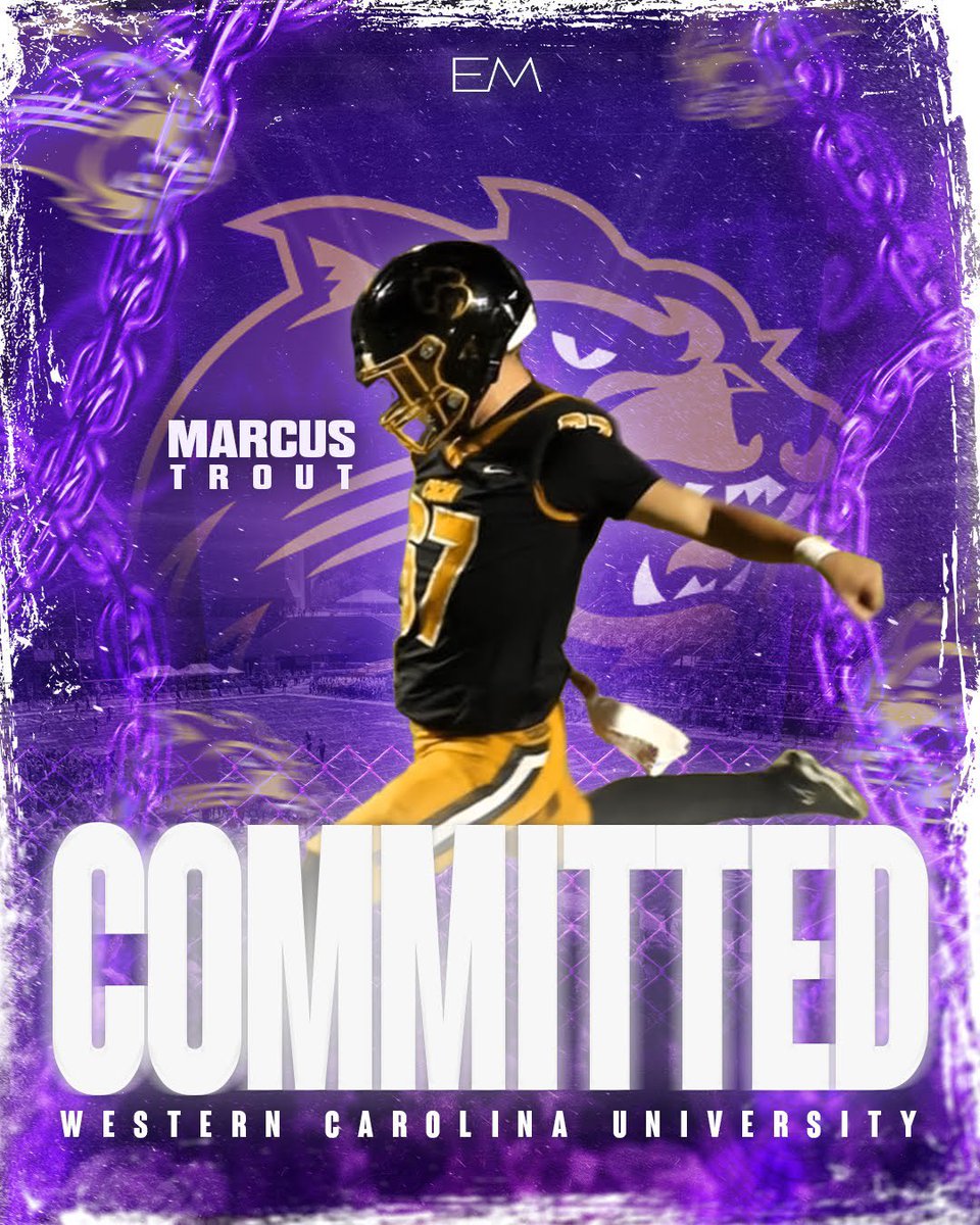 Marcus Trout (@mtrout36) on Twitter photo #COMMITTED on scholarship to <a href="/CatamountsFB/">Western Carolina Football</a> !! Thank you to the WCU coaches for giving me the opportunity, my family, friends, and all the people that have helped along the way to make this possible. I am excited to be part of the Catamount Nation!!!
@WCUCoachEdwards <a href="/WCUCoachO/">Jerry Odom</a> #COMMITTED on scholarship to <a href="/CatamountsFB/">Western Carolina Football</a> !! Thank you to the WCU coaches for giving me the opportunity, my family, friends, and all the people that have helped along the way to make this possible. I am excited to be part of the Catamount Nation!!!
@WCUCoachEdwards <a href="/WCUCoachO/">Jerry Odom</a>