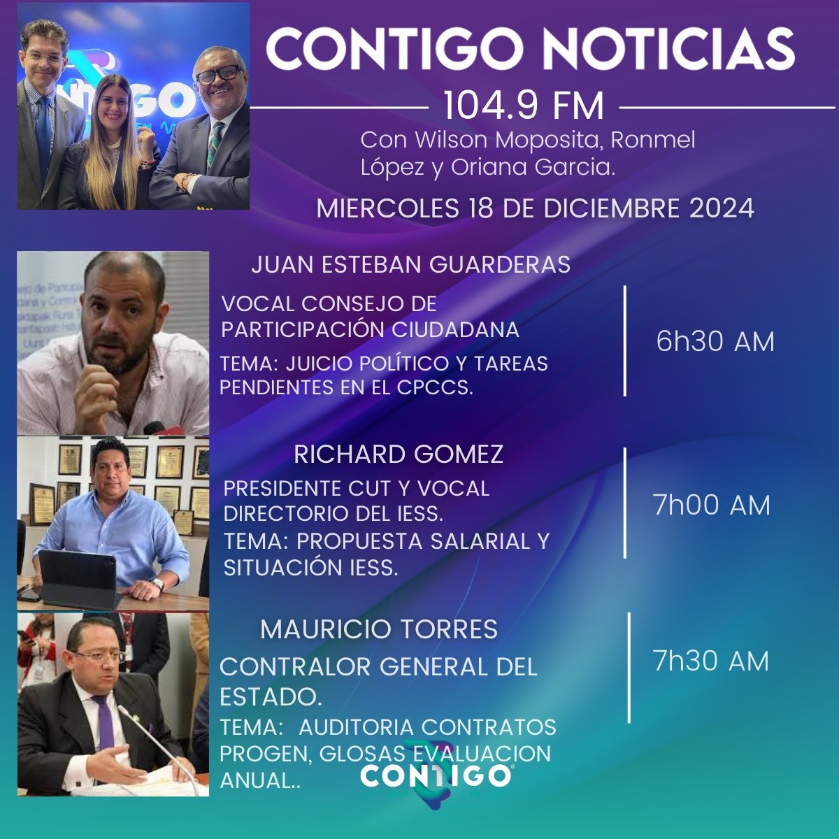 Llévame Contigo 104.9