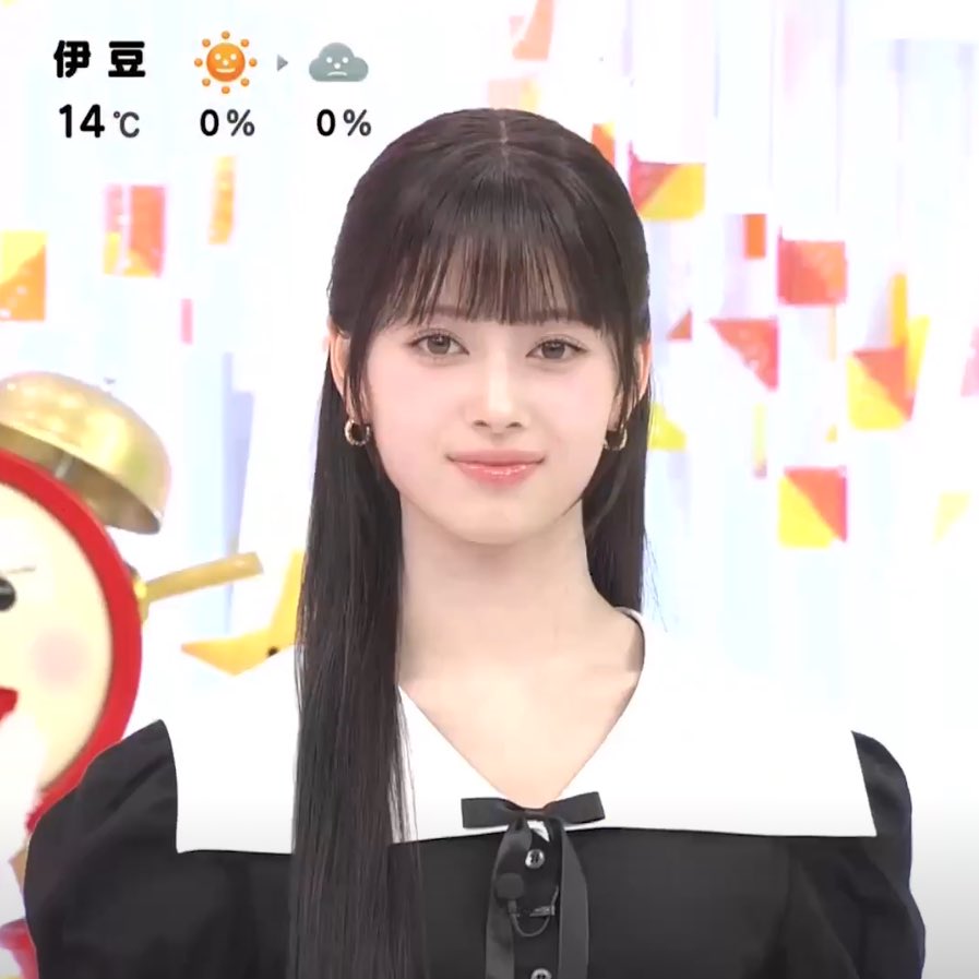 り前髪お嬢様⁽⁽٩(๑ᵒ̴̶̷͈᷄ωᵒ̴̶̷͈᷅ ๑)۶⁾⁾ #NiziU #RIMA #リマ