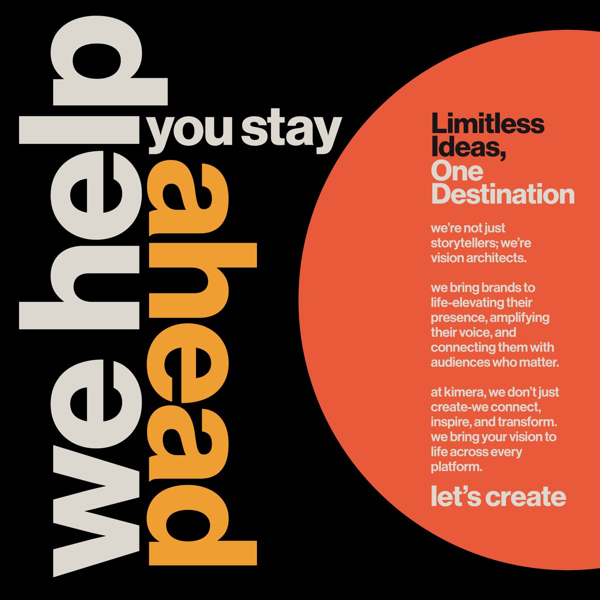FilmsByKimera's tweet photo. We don't just build brands; we create lasting connections. 💡✨

At #KimeraDigital, we transform ideas into stories that resonate, ensuring your vision stands out and delivers results. Let’s craft your next big success, together! 🚀

#CreativeStrategy #DigitalInnovation https://t.co/ALR2KZ1SIC