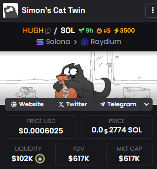 WE ARE $HUGH AND WE ARE AT $600K

WE ARE FAM - One for all and all for one

We're about to drop something very interesting soon👀

NOTIFS ON🔔

Waitng for you in the club -> t.me/hughportal

P.S $1M soon...