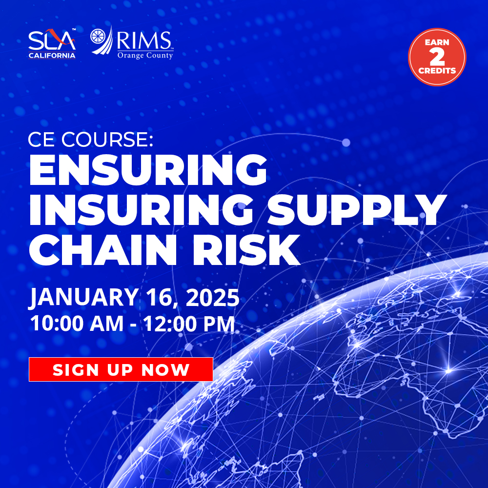 Surplus Line Association of California tweet media