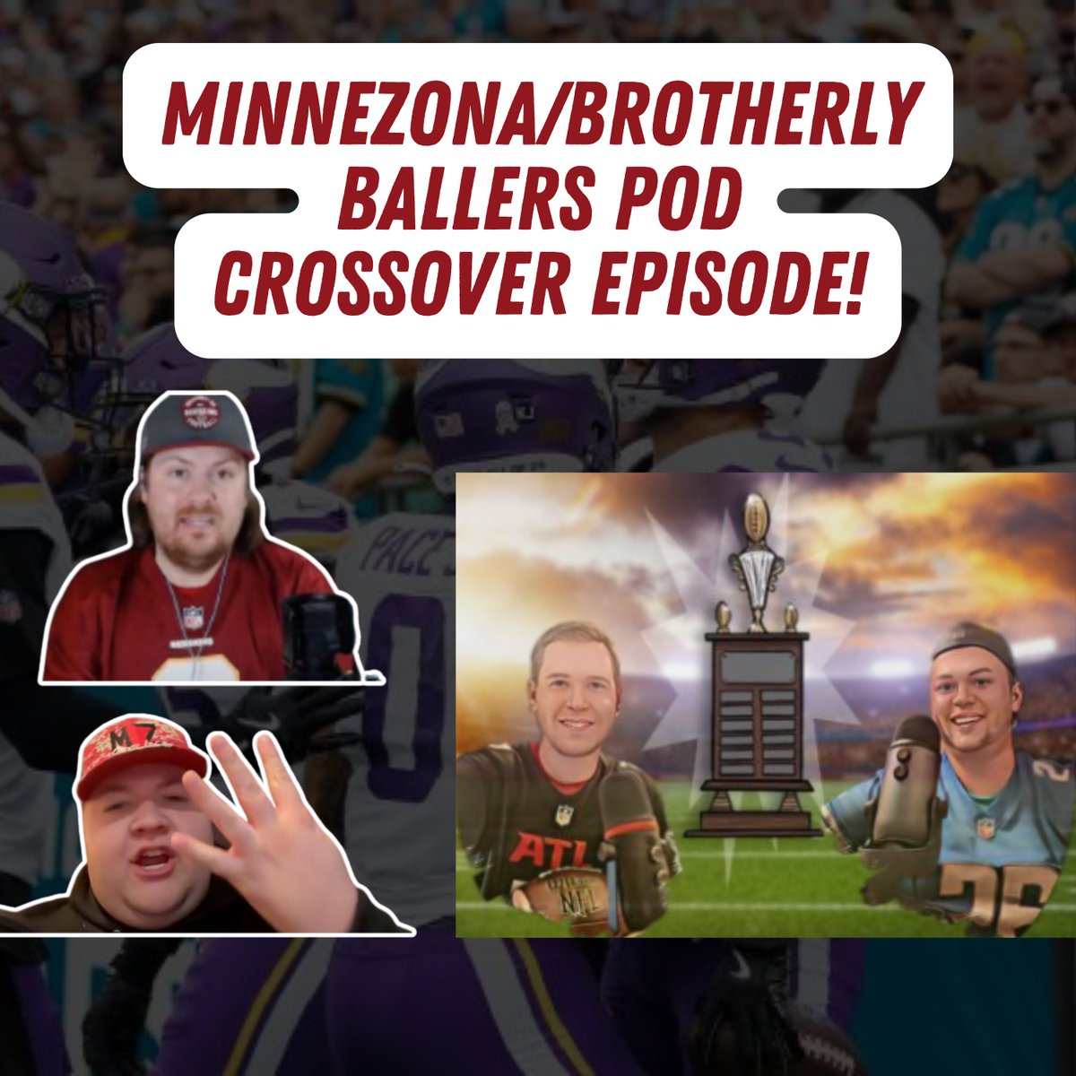 mzslsports's tweet photo. Our guys at the @BroBallersPOD are back and want to get you ready for the #ffplayoffs !! They join us LIVE tonight at 7pm! #fantasyfootball #nfl 🏈🏈🏈 @DJMattieC_MZ28 @TheShield34 https://t.co/ketpGrhwvi