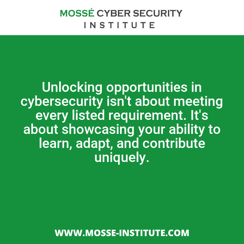 Mossé Cyber Security Institute tweet media