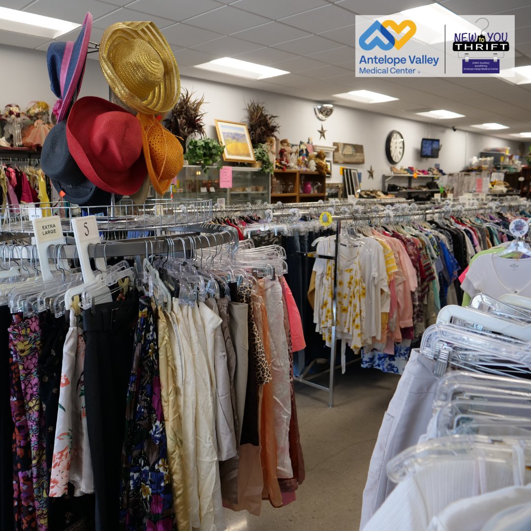 avmedicalcenter's tweet image. 🎁 Get holiday-ready with affordable finds at #AVMC's #NewtoYouThrift Store! Shop gifts, festive décor &amp;amp; winter essentials—plus enjoy Discount Thursdays for extra savings!
📍 44256 10th St W, Lancaster, CA
🕙 Mon-Fri, 10 AM-4 PM (Call 661-942-4119 to confirm.)
#ShopLocal #Thrift