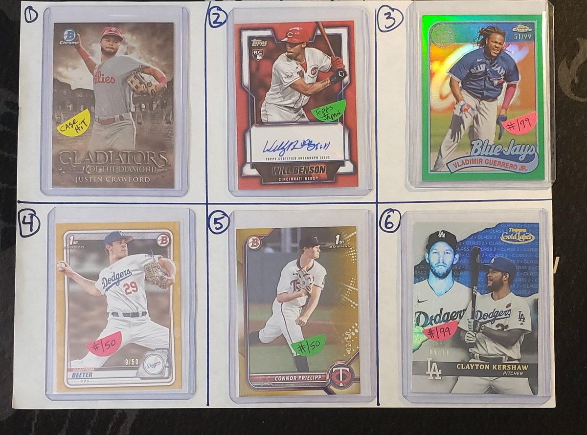 RJLanktree's tweet image. $6 each

Claim by #. Sale ends today. S+H in Bio. Vouch📌
#JSFC #stacksale #thehobby #TBBCrew #HMas24
@SportsCardDeals @PCOregonDucks2 @84baseballcards