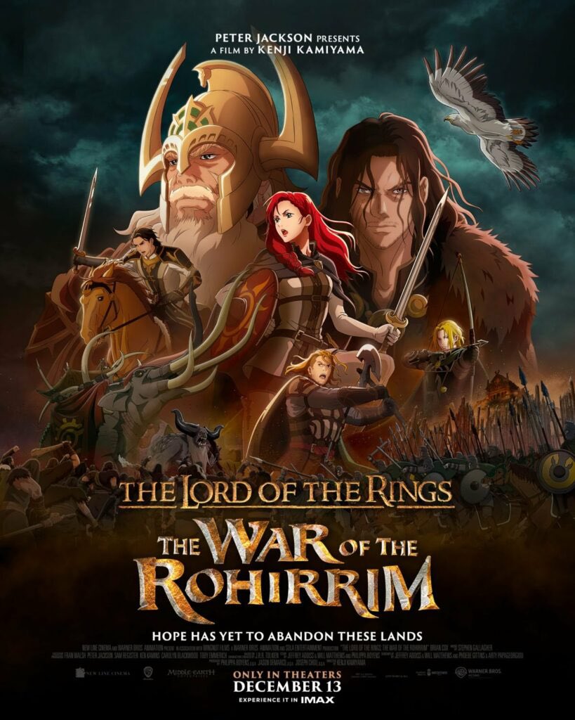 ithilea's tweet photo. My girlfriend and I recently watched The Lord of the Rings: War of the Rohirrim.

8-8.5/10 It was badass but I wanted more lore adapted. I loved Hera she was a badass but what stood out to me was Helm Hammerhand and the blizzard scene 👀 I absolutely recommend the watch! #LOTR https://t.co/ijp4Fp5Xy6