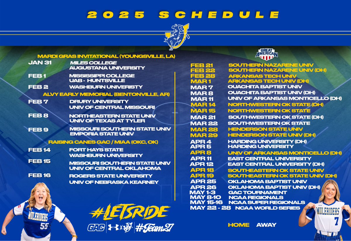 SAVE THE DATES 🤩

Our 2025 schedule is out! We can’t wait to see you out at our newly renovated complex this spring! 🔥

#LetsRide #team27