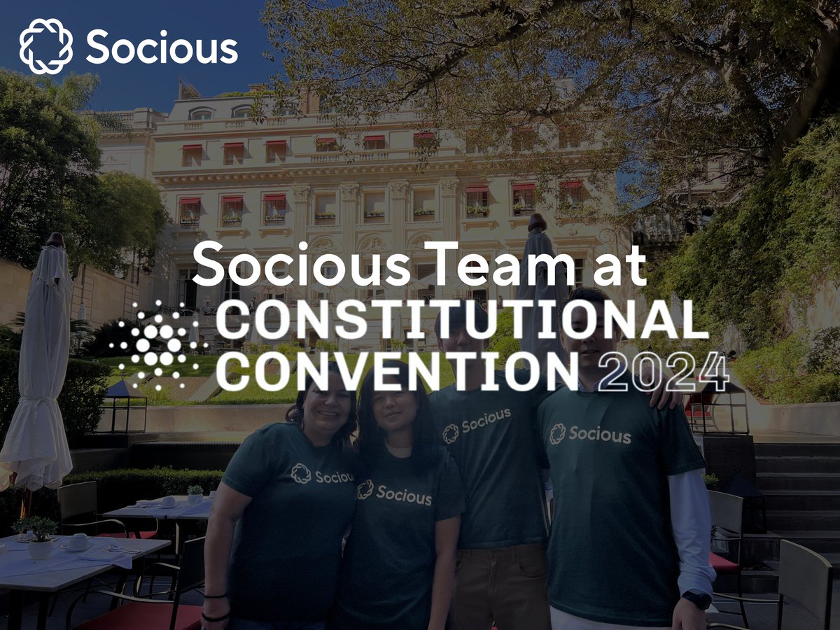 SociousDAO's tweet image. 🎉 Excited to share our experience at #Cardano Tech Week in Buenos Aires! 🇦🇷
Chrisanne & Taichi voted on the Cardano constitution, shaping our future.
Seira, our founder, said, "It's an honor to be part of this community!" 🚀
#CardanoTechWeek #Socious