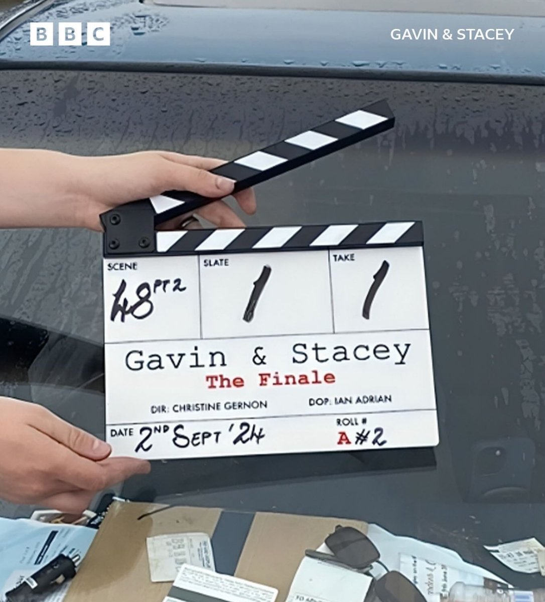 BrianKrijgsman's tweet photo. 🎬 Gavin &amp; Stacey : The Finale.

#GavinAndStacey On BBC #iPlayer and BBC One on #Christmas Day 9pm.
A @Fulwell73 production 
Post Production by @CreativityMedia 
#colourgrading by @BrianKrijgsman https://t.co/yO2FGZv5Vq