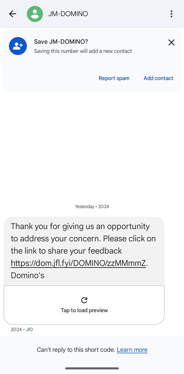 ProudSanta's tweet image. Got a refund as domino coin(not happy for it). It’s about quality &amp;amp; service. A renowned chain like yours must do better! Franchise reviews and proper training are a must. #FrustratedCustomer #QualityCheckFail