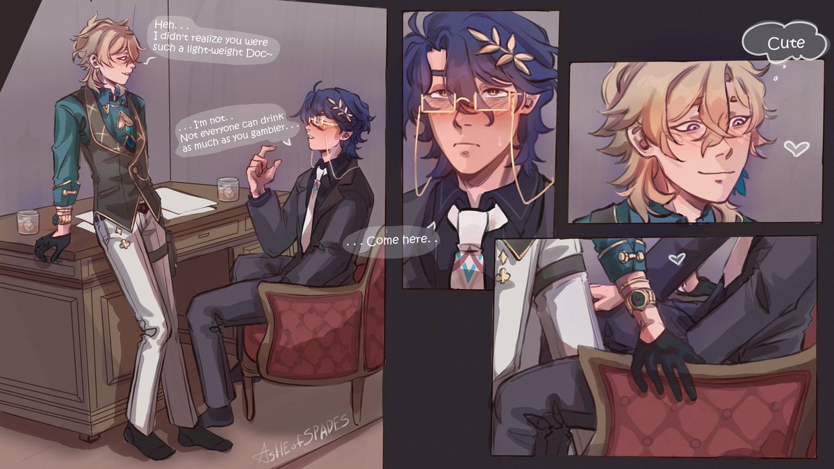 AsheOfSpades's tweet image. Something something alcohol-
#ratiorine #aventurine #DrRatio