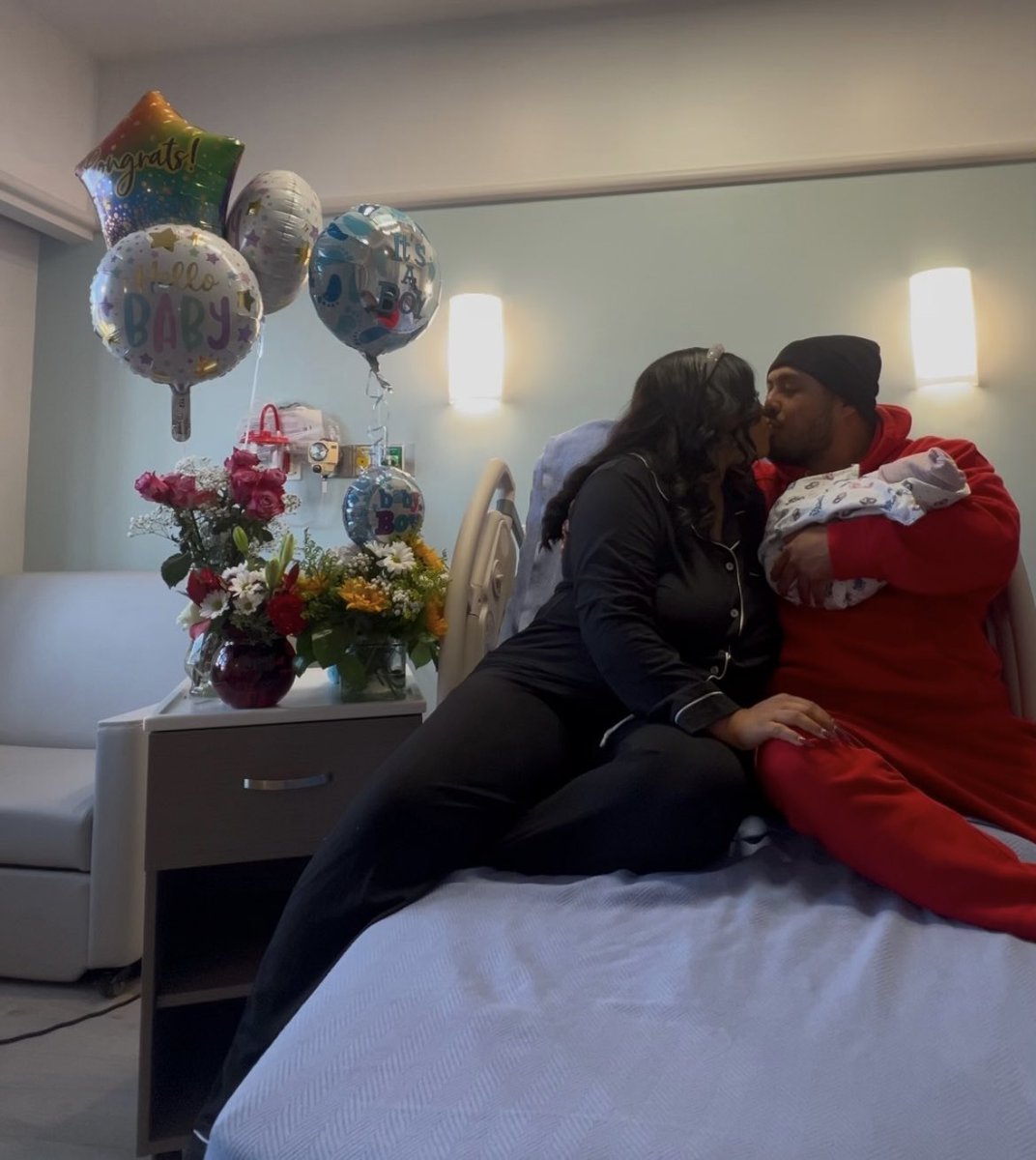 angwhatspoppin's tweet photo. To our precious Roman Saint💙 Mommy &amp; Daddy can’t wait to guide you through life. We are going to teach you every step of the way to be kind, strong &amp; to grow into the incredible man we know you will be. You are our greatest gift, our endless joy &amp; love of a lifetime 👶🏽 @J_sal18 https://t.co/F7ZZSfeCUB