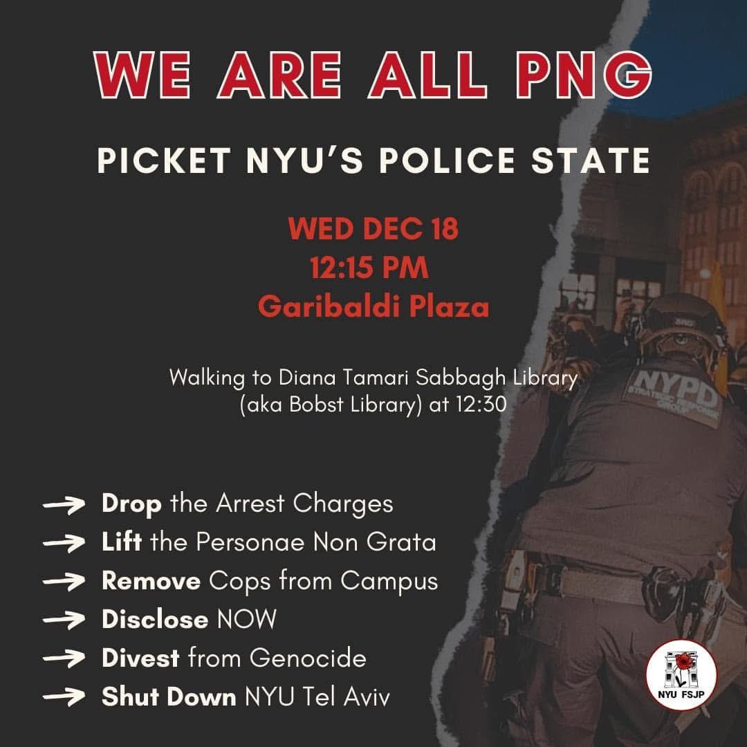sedgate's tweet photo. Solidarity with all my friends at NYU! https://t.co/LixxC3Jitm