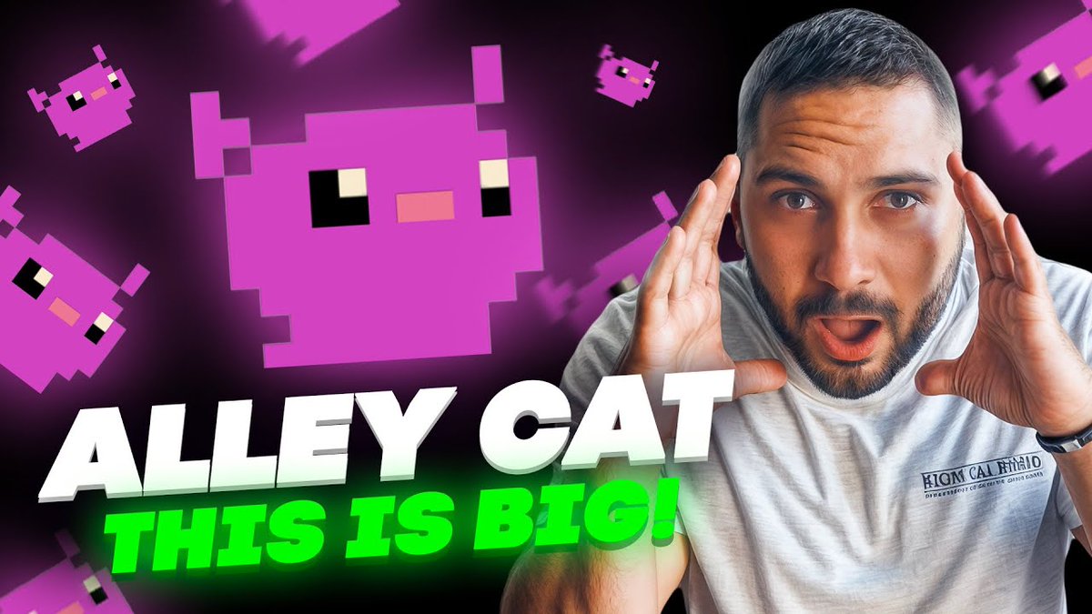 🚀 Our new video on AlleyCat is up!

🔥 Meet AlleyCat, the purr-fect blend of retro gaming nostalgia and blockchain innovation! Inspired by the classic DOS game, this Solana-powered gem is bringing fun to the crypto world. Don’t miss the presale!

🔗 youtu.be/hxETRmOtmOs

👉