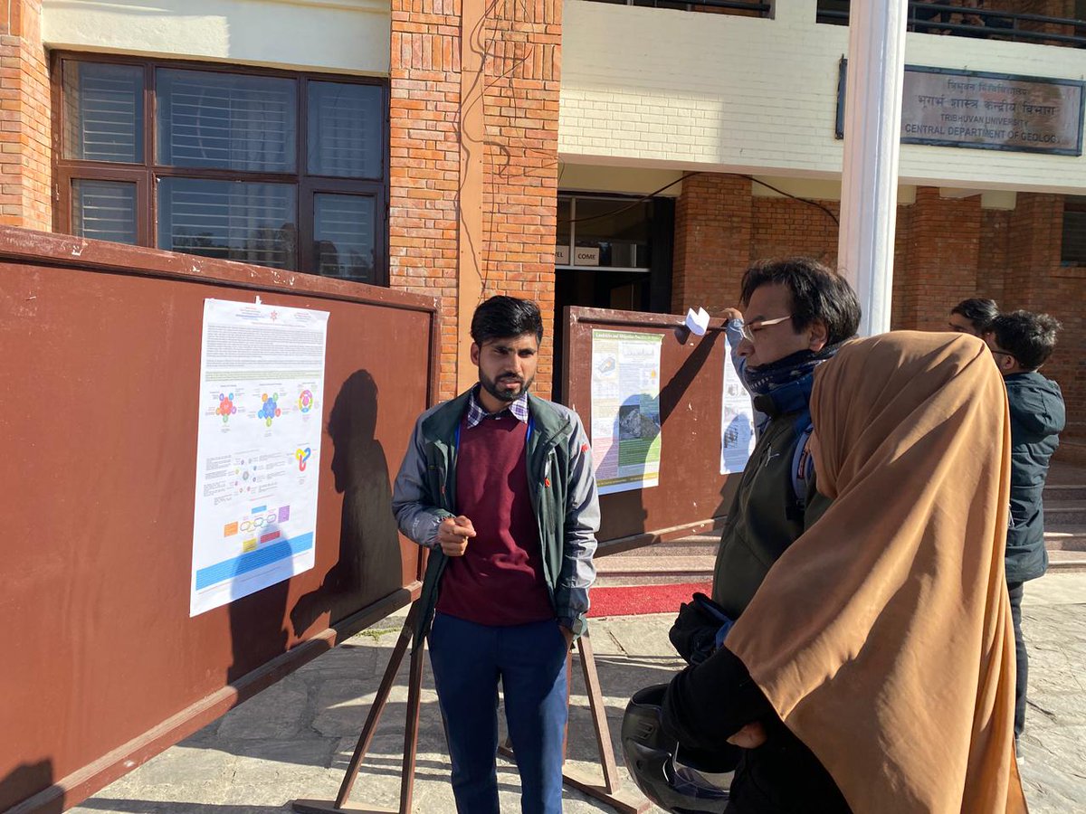 SKShah55's tweet photo. Poster Presentation 2081 at Central Department of Geology TU, Kirtipur, Kathmandu https://t.co/dAn7GzHeLu