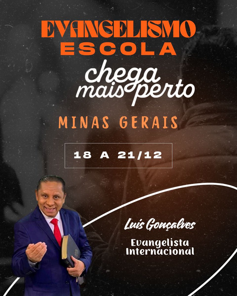 PrLuisGoncalves's tweet photo. ATENÇÃO amigos das cidades de Pirapora, São Francisco e Montes Claros de Minas Gerais! ATENÇÃO CALEBES! Teremos encontros imperdíveis desta quarta até a sábado! Venha e traga os seus amigos e familiares! https://t.co/YeGifE9TCO