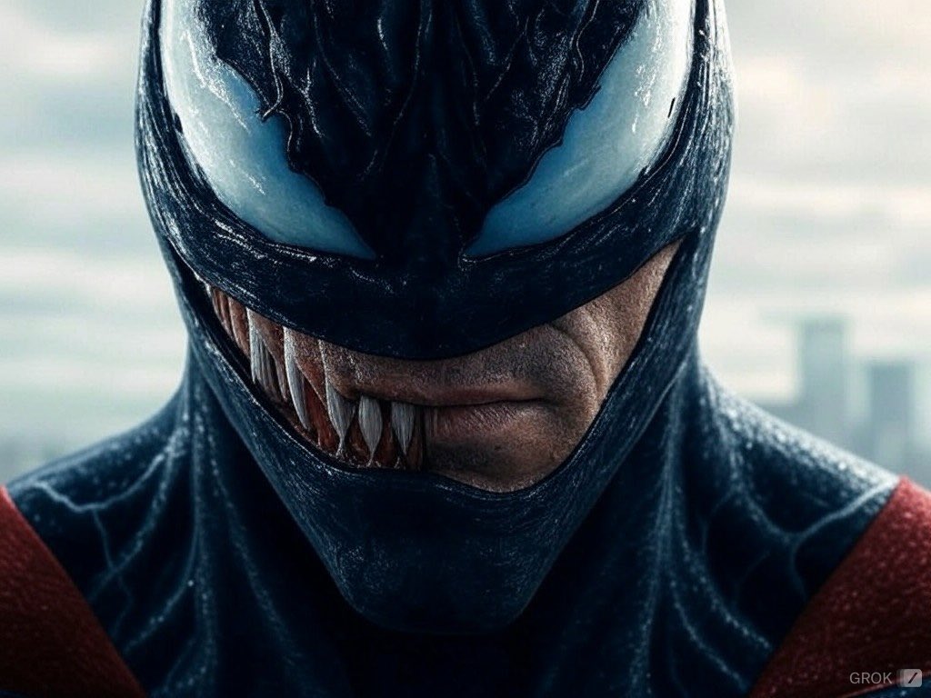Aritz16's tweet photo. Venom y Superman https://t.co/1NXPed9Hbm