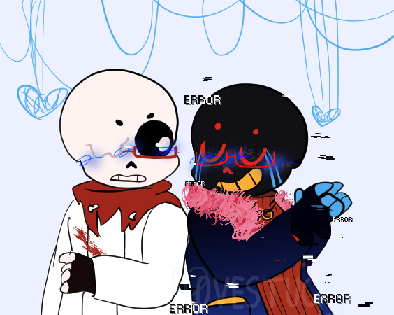 LovestuckStarz's tweet photo. Rarepair Friday Week 8: Genoerror!
#utmv #errorsans #genosans #genoerror https://t.co/qg3TOXwXeb