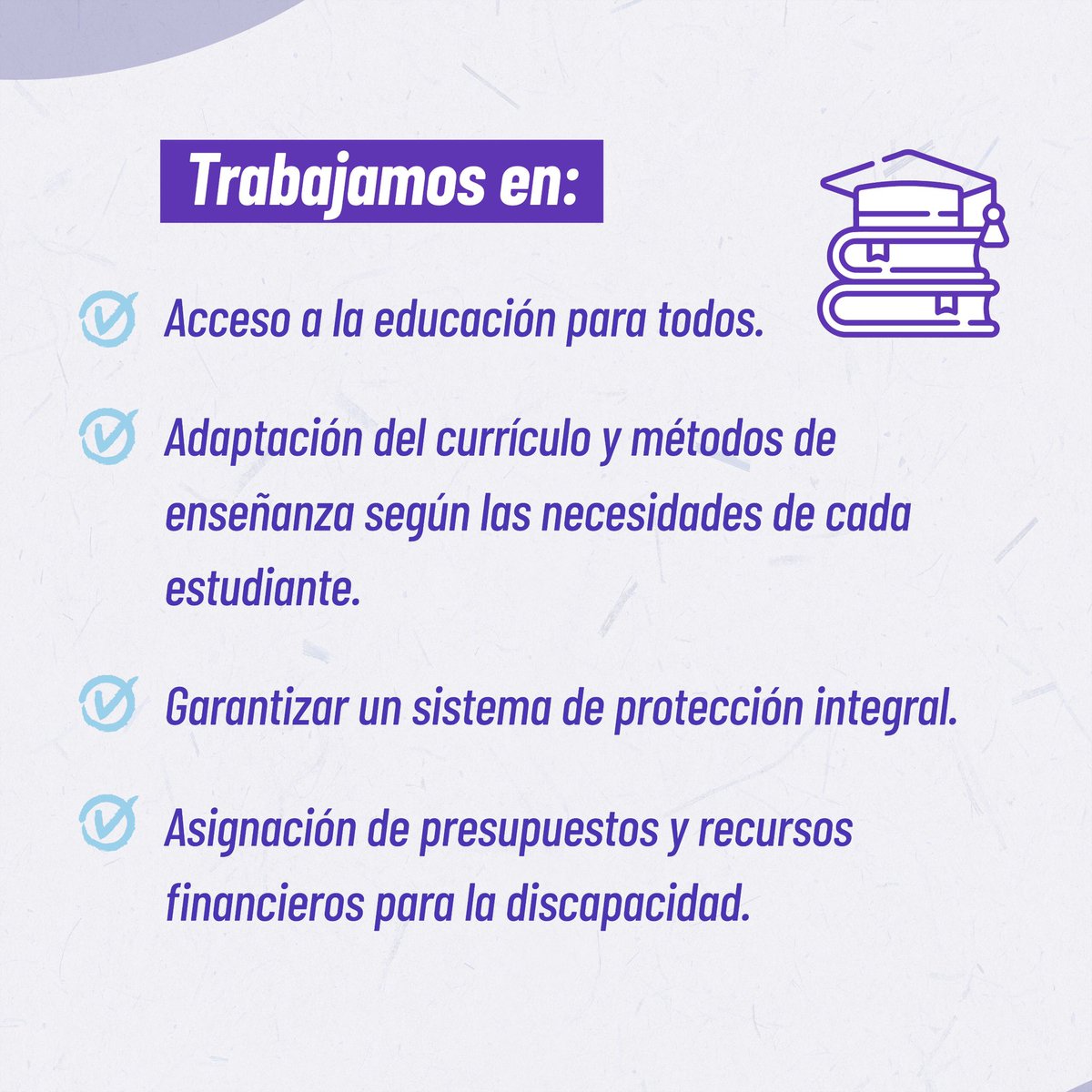 Educacion_Ec's tweet photo. A través de la Reforma a la Ley Orgánica de Discapacidades buscamos garantizar educación para todos, asegurando que las instituciones educativas, ofrezcan espacios inclusivos y adaptados para estudiantes con discapacidad, eliminando barreras físicas, comunicacionales, tecnológicas, pedagógicas y actitudinales que impiden su participación y aprendizaje. 👧🏻👦🏻

#EducaciónInclusiva
#ElNuevoEcuadorResuelve