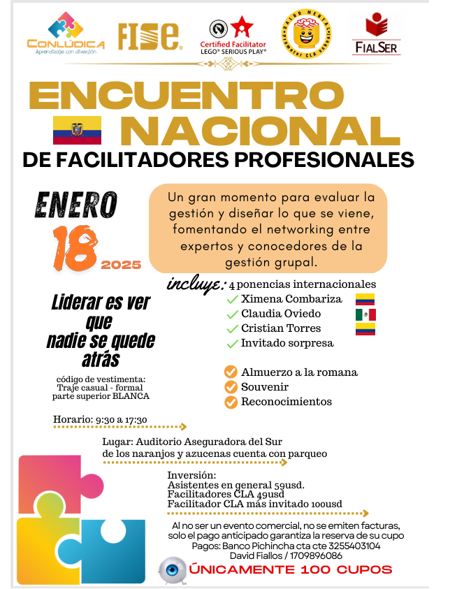 Esta es una invitación especial para facilitadores y facilitadoras de Latinoamérica: #facilitacion #facilitadores