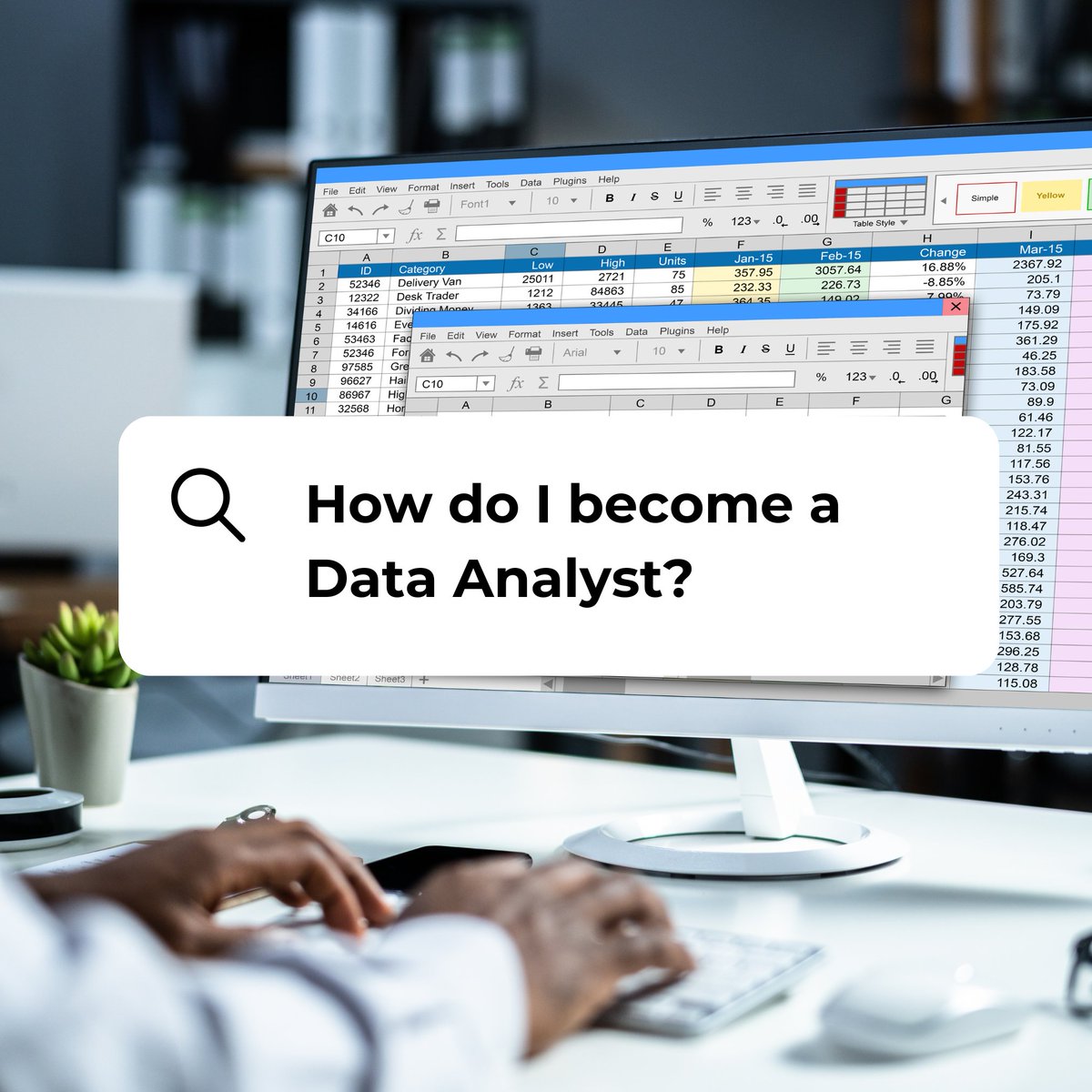 NCLabEdTech's tweet image. Do you want to know how to become a Data Analyst? 

The answer is our best-in-class career training programs. Our engaging gamified teaching platform provides you with the WORK EXPERIENCE that employers look for!