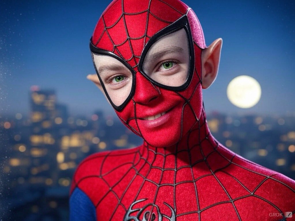 Aritz16's tweet photo. Spiderman y Peter pan https://t.co/AWQg4sPcIf