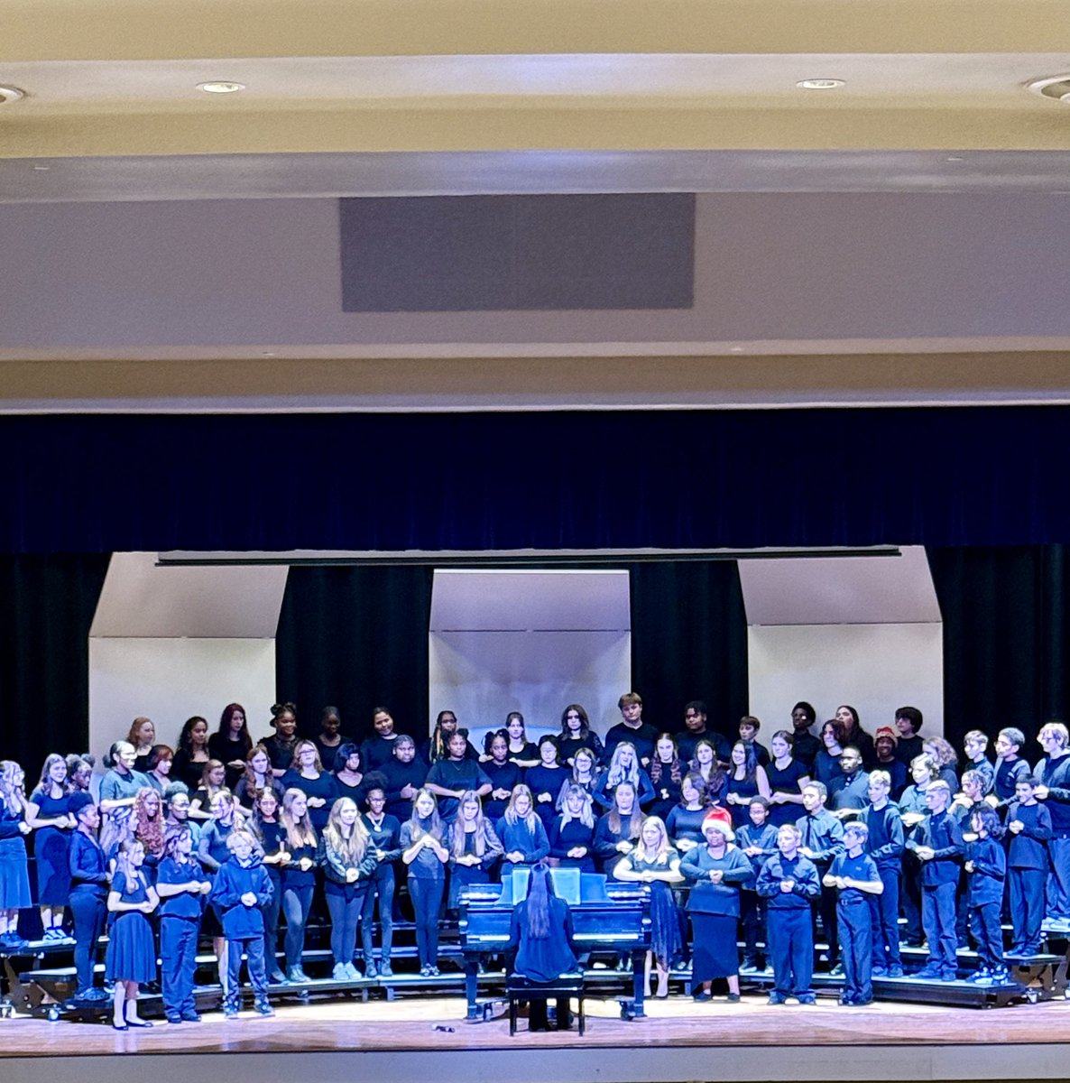 What an amazing night thanks to our chorus and band students led by Mrs. Gardner and Mr. Franklin. Great job Panthers!