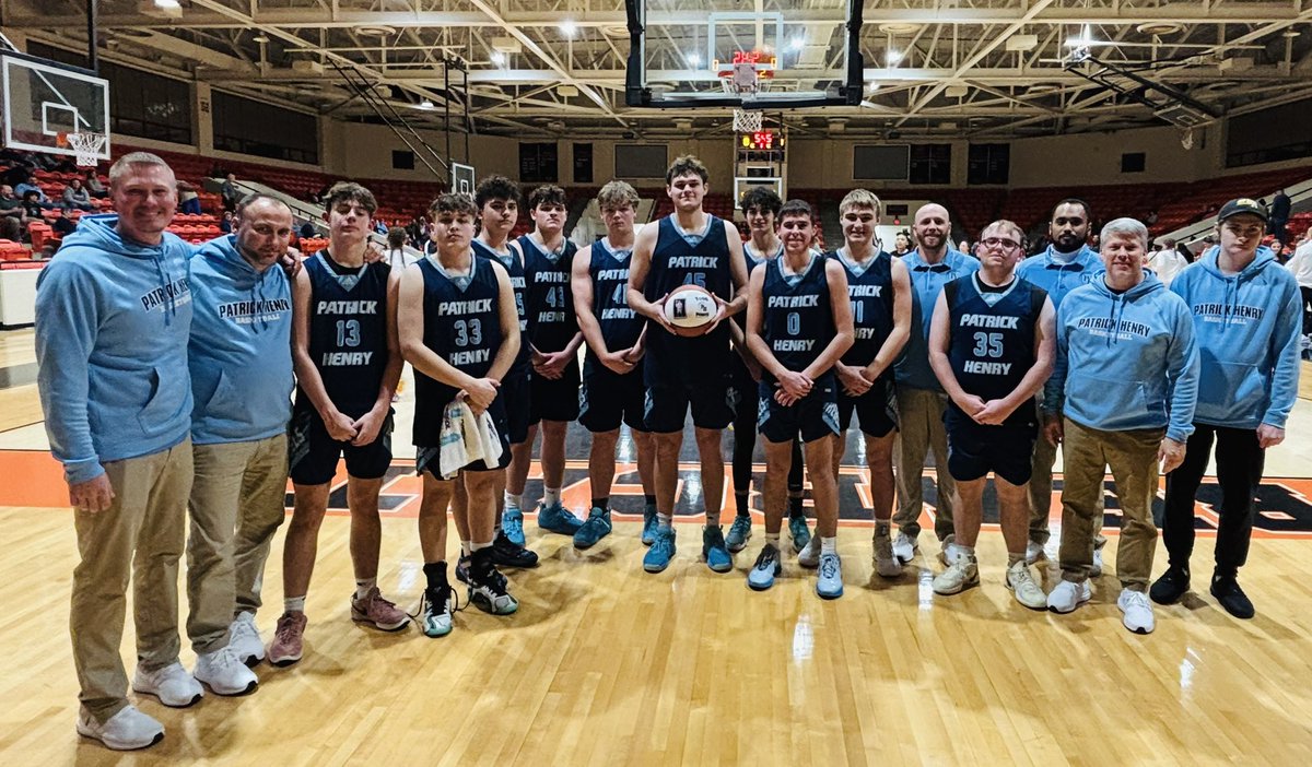 Patrick Henry Boys Basketball (@phgsboysbball) on Twitter photo Congrats to our #45 Cole Caywood on scoring his 1,000th career point tonight. Proud of you <a href="/ColeCaywood/">Cole Caywood</a>
#Family Congrats to our #45 Cole Caywood on scoring his 1,000th career point tonight. Proud of you <a href="/ColeCaywood/">Cole Caywood</a>
#Family