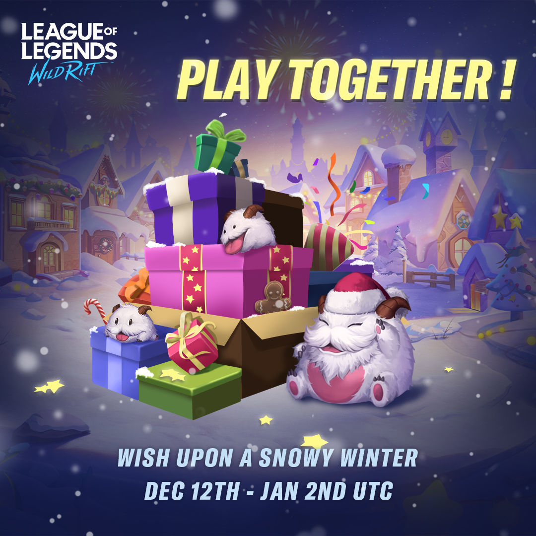 wildrift's tweet photo. Two presents, one stone! Team up with your friends to double the fun and snag the final rewards!
Comment your game screenshot and UID to get a chance at the special icon! https://t.co/IgRs42g5nn