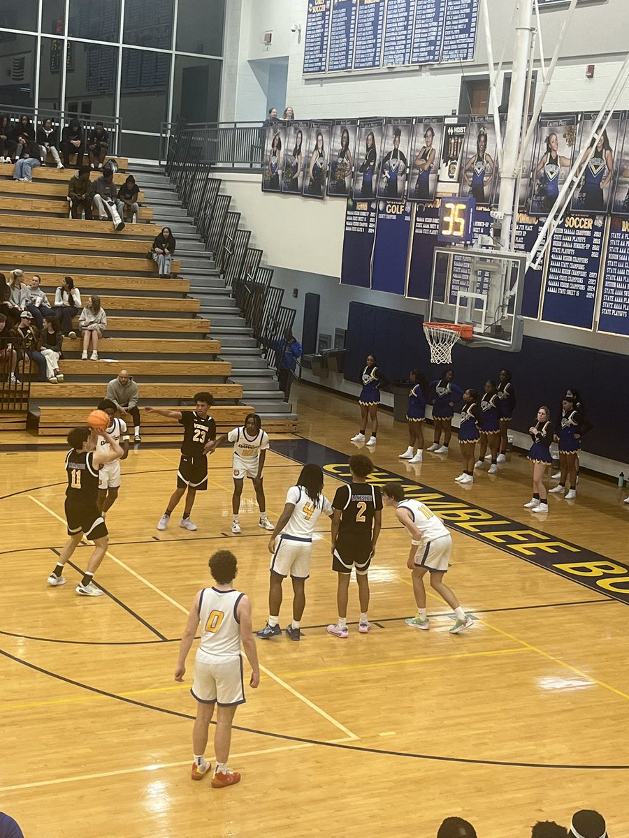 Hoops Hidden Gems (@gemshoops) on Twitter photo Halftime:
@LHSVikingsHoops 23
<a href="/ChambleeCHSBB/">Chamblee Basketball</a> 30
Chamblee controls the tempo of the game and keeps the turnovers to a minimum as they capitalize on a couple fast break points. This game is still up for grabs so the 2nd should be interesting. Halftime:
@LHSVikingsHoops 23
<a href="/ChambleeCHSBB/">Chamblee Basketball</a> 30
Chamblee controls the tempo of the game and keeps the turnovers to a minimum as they capitalize on a couple fast break points. This game is still up for grabs so the 2nd should be interesting.
