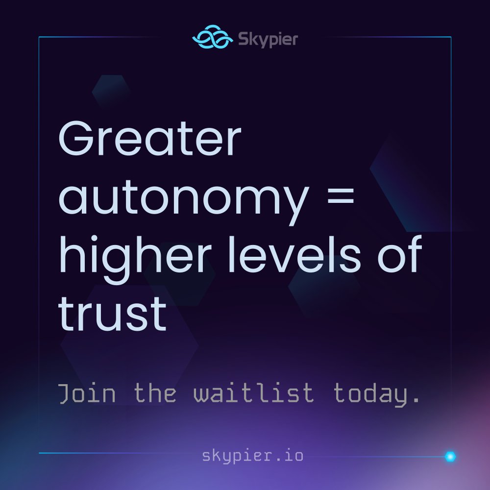 SkypierIO's tweet image. If you wouldn’t trust one person to hold all your secrets, why trust one company with all your data? 🤐🔓

Decentralize to take back control. Autonomy starts here. 🛡️

🔗 Start owning your privacy today at skypier.io.

#Decentralize #DigitalFreedom #DataPrivacy…