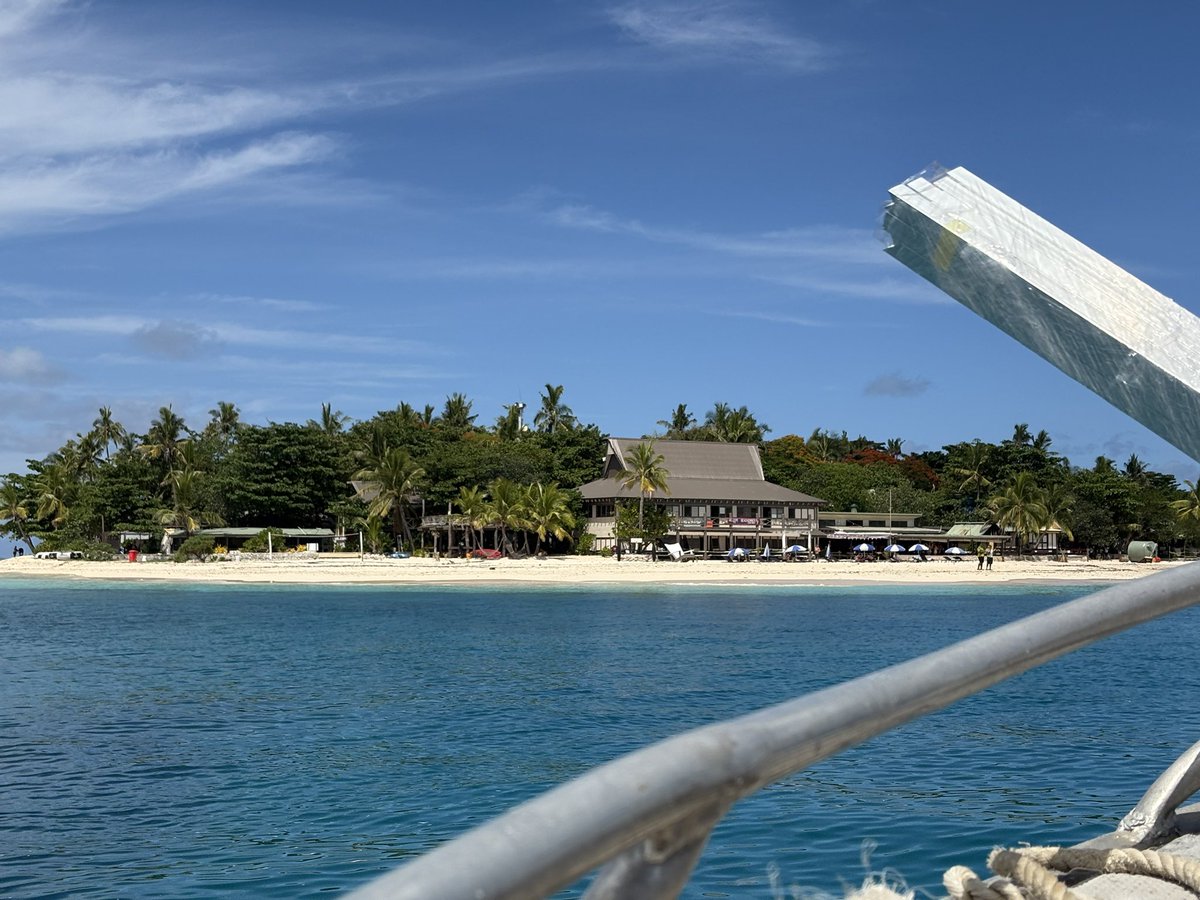 From the Hilton Fiji to a tropical island. The water is just under 30 degrees! Amazing snorkeling.