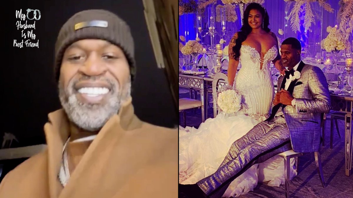 BlackInkChi's tweet photo. SEE VIDEO HERE: https://t.co/RszI2rm6zN
Former NBA Star Stephen Jackson Reveals How He Met His Wife Tamara 9 Years Ago! ๐
#stephenjackson #tamarajackson #marriage https://t.co/Gp4O5bgeVs