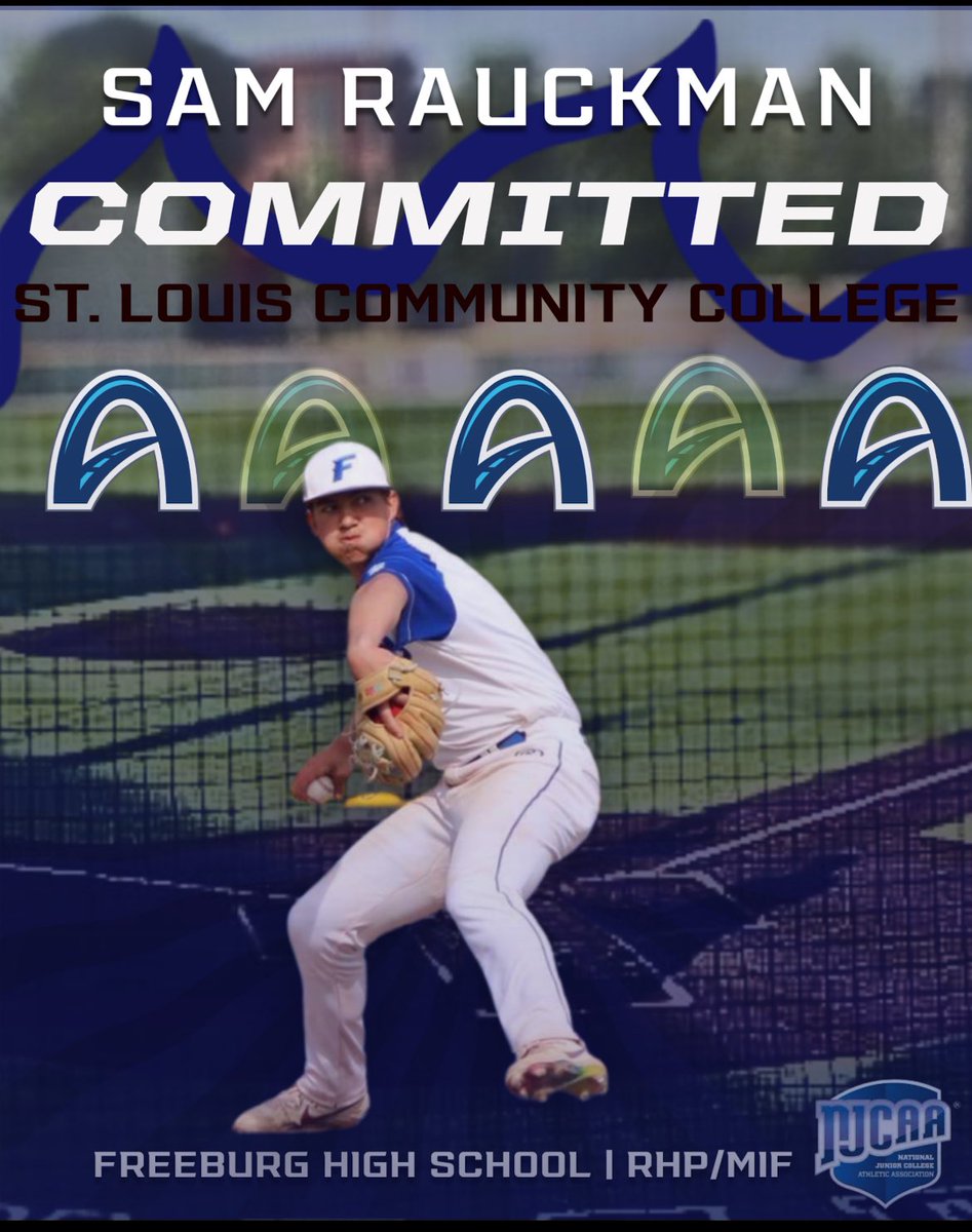Sam Rauckman (@rauckmansam) on Twitter photo Excited to announce that iโm at continuing my athletic and academic career at Saint Louis Community College. Thanks to everyone who has helped me along the way. <a href="/FCHS77Athletics/">Freeburg Athletics</a> <a href="/FburgBaseball/">FCHS Baseball</a> <a href="/STLCC_Baseball/">STLCC_Baseball</a> Excited to announce that iโm at continuing my athletic and academic career at Saint Louis Community College. Thanks to everyone who has helped me along the way. <a href="/FCHS77Athletics/">Freeburg Athletics</a> <a href="/FburgBaseball/">FCHS Baseball</a> <a href="/STLCC_Baseball/">STLCC_Baseball</a>
