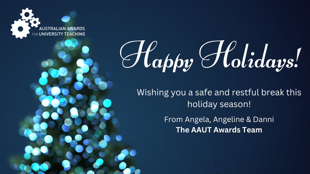 🎉 A big thank you to all the Nominees, Assessors, ICOs and Awards Committees for your incredible work this year! Wishing you a fantastic break this festive season and we can’t wait to collaborate with you again in 2025 🏆✨ #AAUT